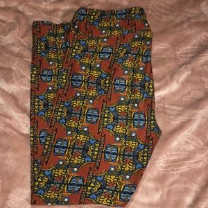 TC horse print leggings